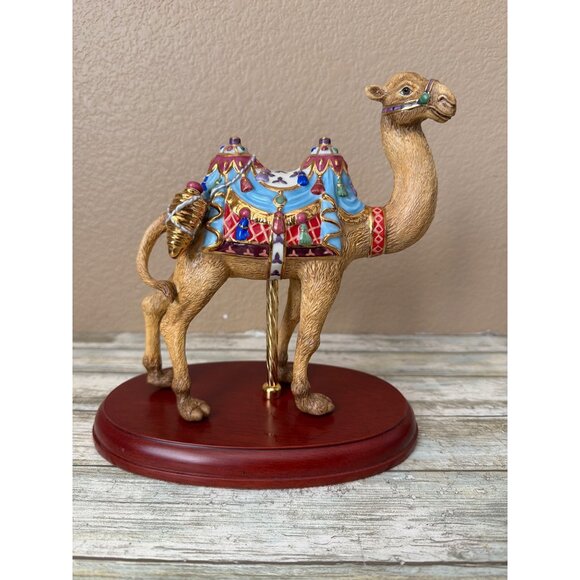 Lenox Other - Lenox Limited Edition Carousel Camel Figurine 2010 w/Wood Base Pre-owned No Box